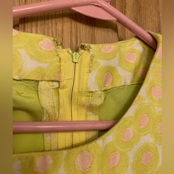 Source Unknown Yellow Sheath Maxi Dress Crew Neck Sleeveless - Picture 9 of 13